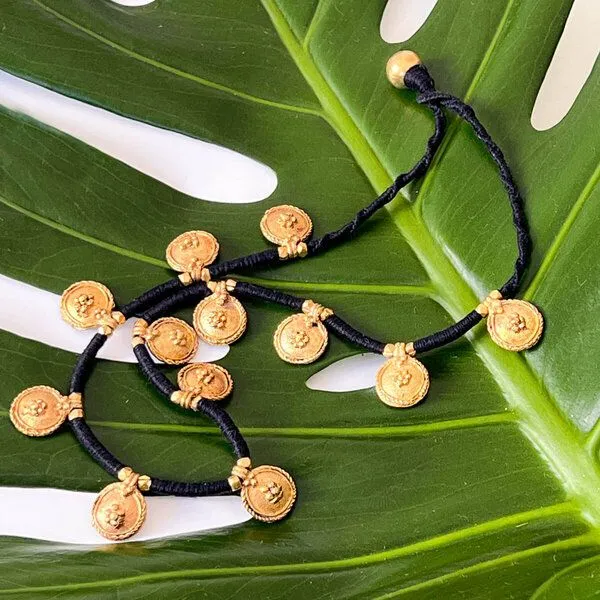 KIKOONI KIKOONI Dokra Kette Shields – Produktbild 3 von 4