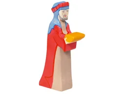 Holztiger Holztiger Holzfigur Caspar 2 Maße 8,5 x 2,3 x 15 cm – Produktbild 1 von 1