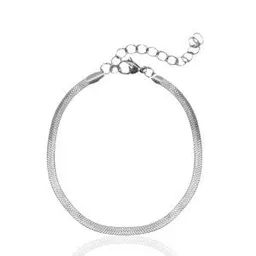 ELEKTROPULLI Armband ca. 22 cm x 3 mm (inkl. 5cm Verlängerungskette) Elektropulli – Produktbild 1 von 1