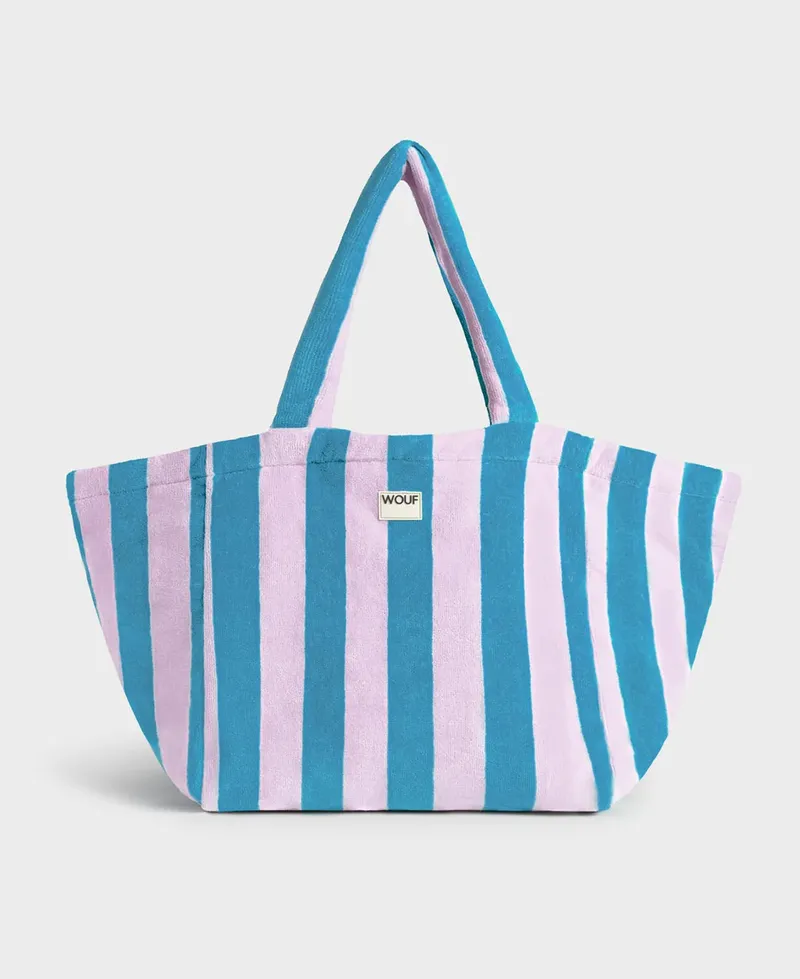 WOUF Wouf Terry-Kollektion Large Tote Bag Lanzarote, Multicolored, – Produktbild 1 von 1