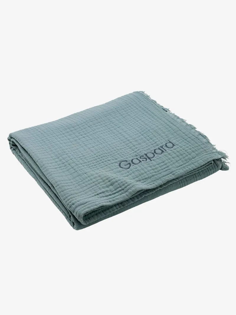 Vertbaudet Babydecke, Aqua, – Produktbild 3 von 4
