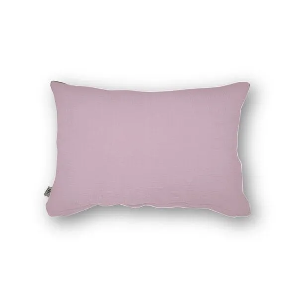 Hutch&Putch Hutch&Putch Musselin Kopfkissenbezug 100% Bio-Baumwolle, Mauve, – Produktbild 1 von 4
