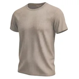 körber mode körber mode T-Shirt aus reinem europäischen Hanf, temperaturregulierend naturbelassen ungebleicht – Produktbild 1 von 1