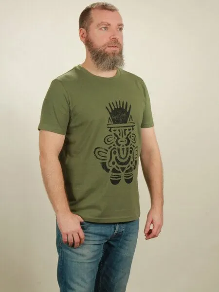 NATIVE SOULS NATIVE SOULS T-Shirt Herren - Inka, Green, – Produktbild 1 von 1