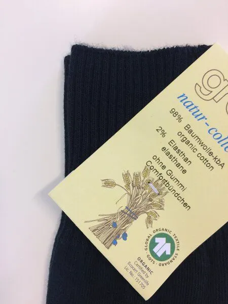 grödo grödo Comfort Socke, Venen Socke, schwarz oder dunkelgrau 52162 unisex, Schwarz, – Produktbild 4 von 4