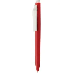 XD Collection Vibe GRS-zertifizierter rABS-Stift mit Ultra-Glide-Tinte, rot, weiß – Produktbild 1 von 1