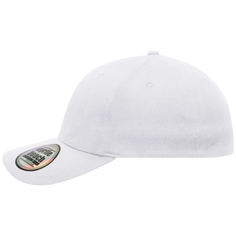 Myrtle Beach myrtle beach Trendige 6 Panel Kappe ohne Verschluss MB6206 Gr. S/M white – Produktbild 1 von 1
