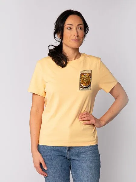 watapparel watapparel T-Shirt Frauen Tarot Nachos, Nispero, – Produktbild 1 von 3