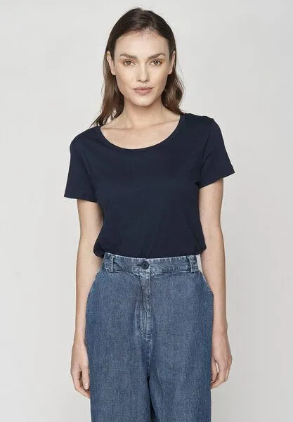 GreenBomb GREENBOMB Basic T-Shirt Loves, Dark navy, – Produktbild 2 von 4