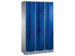C+P C+P Kombi-Schließfachschrank lg/bl lxr, 2+5+2 Fächer – Produktbild 1 von 1