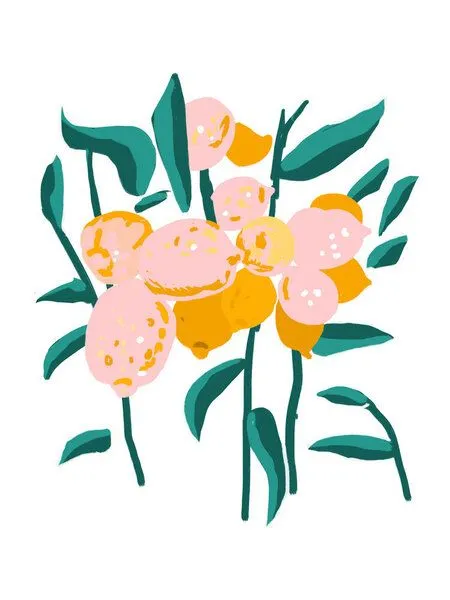 Photocircle Photocircle Poster / Leinwandbild - Lemon Love – Produktbild 1 von 4