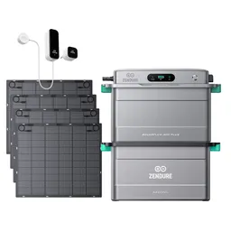 Zendure Deutschland Zendure SolarFlow 800 Plus: Balkonkraftwerk-Speicher mit top Preis-Leistung, SolarFlow 800 Plus + Smart Meter D0 / 1*AB2000L (1.92 kWh) / 4*230W Flexible (920Wp) – Produktbild 1 von 1