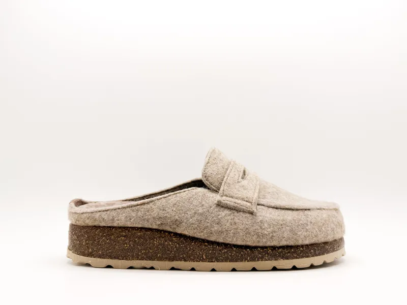 thies thies Damen vegan Loafer Rec Bio Beige, Beige, – Produktbild 1 von 2