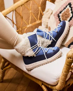 Minuit Sur Terre Minuit Sur Terre Damen vegan Stiefel Joy Blau – Produktbild 1 von 1