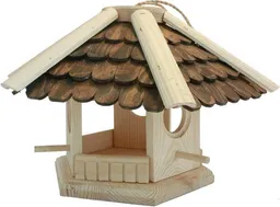 ReineNatur ReineNatur Vogelvilla - Vogelhaus aus massiver Fichte Größe: 30 x 22 cm – Produktbild 1 von 1