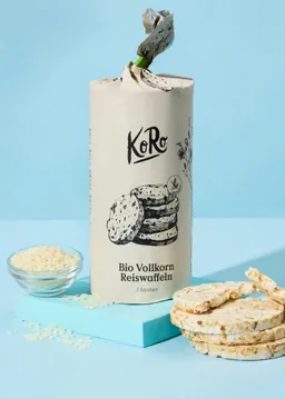 KoRo Bio Vollkornreiswaffeln mit 7 Saaten 120 g – Produktbild 1 von 1