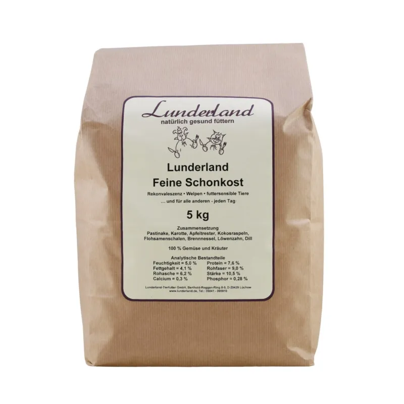 Lunderland Lunderland Feine Schonkost 5 kg – Produktbild 1 von 2