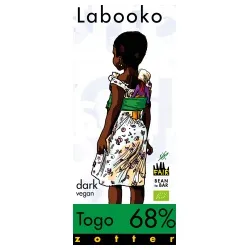 Zotter Bitterschokolade mit 68% Kakao aus Togo – Produktbild 1 von 1