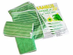Muxel Bambus-Reinigungstuch-Set Putzlappen Küchen Reinigungstuch für Streife Reinigungstuch (66% Polyester / 18% Viskose aus Bambus/ 16% Polyamid, 40) – Produktbild 1 von 1