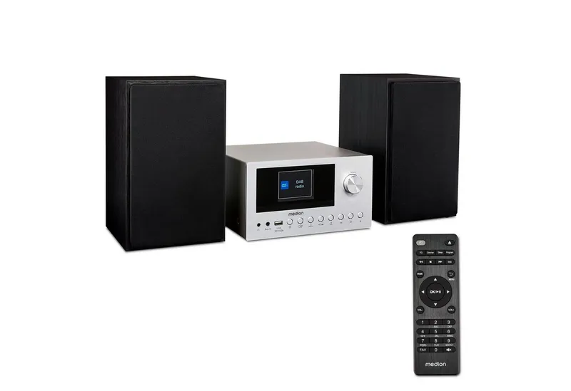 Medion Medion Micro-Audio-System MD85008 silber – Produktbild 2 von 8