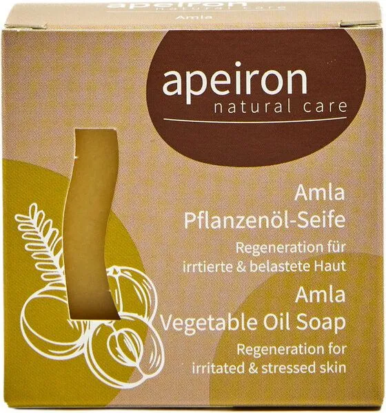 Apeiron - Auromere Apeiron - Auromere Amla Pflanzenöl Seife 100 g – Produktbild 1 von 1