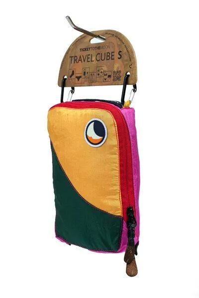 Ticket to the Moon Ticket to the Moon Packwürfel "Travel Cube Small" upcycled, Unique, – Produktbild 3 von 4