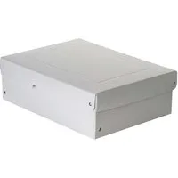 Falken 5 Falken Aufbewahrungsboxen "PureBox", 1200 g/m², DIN A4, 10 cm Höhe, weiß – Produktbild 1 von 1
