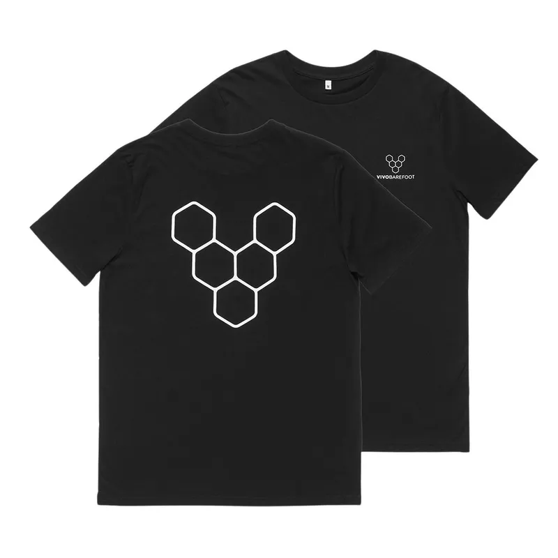 Vivobarefoot T-Shirt L, Schwarz, – Produktbild 1 von 1