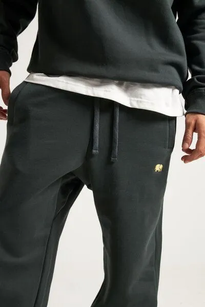 Trendsplant Trendsplant Organic Essential Sweatpants Scarab Green, Schwarz, – Produktbild 3 von 4