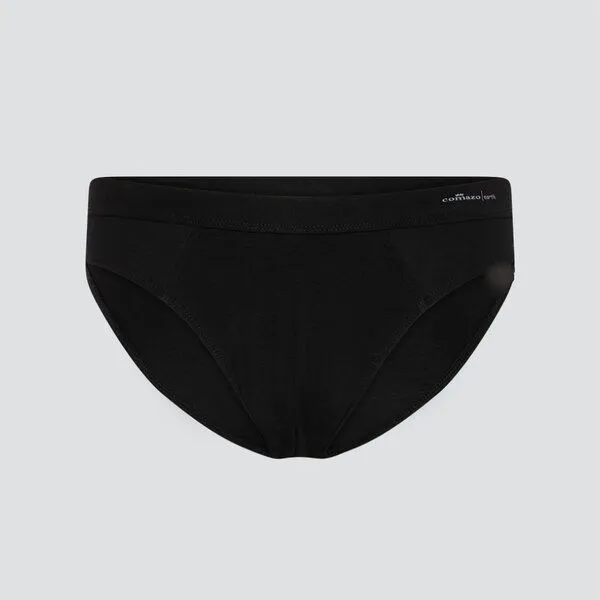 comazo|earth comazo|earth Fairtrade Basic Herren Mini-Slip | GOTS zertifziert, Schwarz, – Produktbild 4 von 4