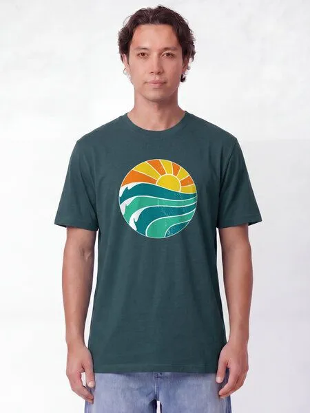 watapparel watapparel T-Shirt Unisex Summer Sun, Stargazer, – Produktbild 2 von 2