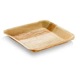 naturesse® naturesse® Eckiger Camping Palmblatt Teller – Produktbild 1 von 1