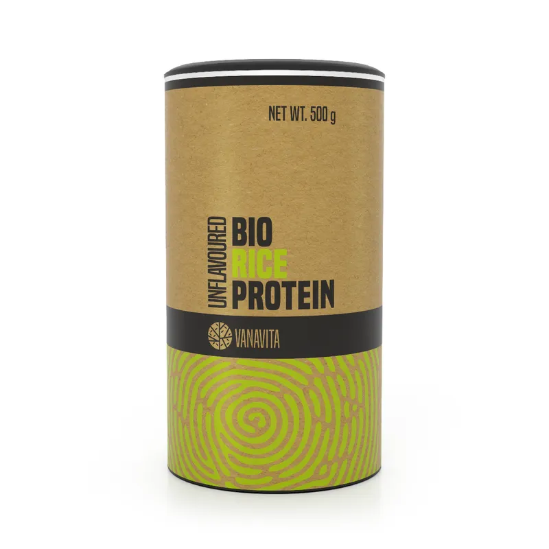 GymBeam Bio VanaVita BIO Reisprotein 500 g ohne Geschmack – Produktbild 1 von 1