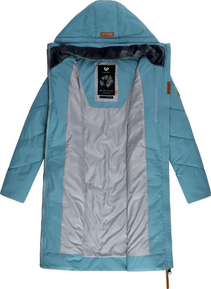 ragwear ragwear Wintermantel Rebelka wasserdichter Winterparka mit abnehmbarer Kapuze, Grau, – Produktbild 1 von 4