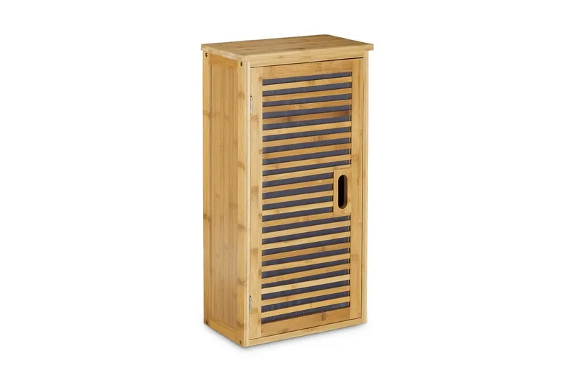 RELAXDAYS RELAXDAYS Hängeschrank Badezimmer Hängeschrank Bambus 2 Ablagen, Braun, – Produktbild 1 von 5