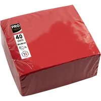 ProNappe 40 ProNappe Servietten 38 x 38 cm, rot – Produktbild 1 von 1