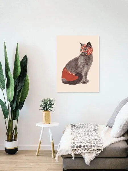 Photocircle Photocircle Poster / Leinwandbild - Chat Catcheur – Produktbild 4 von 4