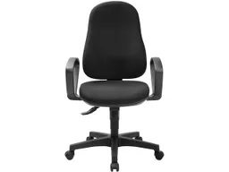 Topstar Topstar Bürodrehstuhl "Support SY ECO" mit Armlehnen, schwarz – Produktbild 1 von 1