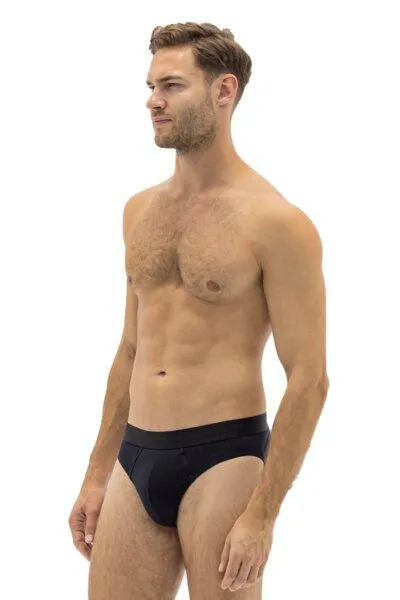 Barrio 13 Barrio 13 Herren Slips 5er Pack Unterhosen aus Baumwolle, 5x schwarz, – Produktbild 2 von 2