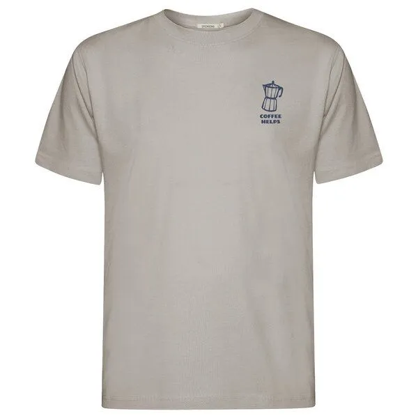 GreenBomb GREENBOMB T-Shirt Espresso Fusion, Sandstone, – Produktbild 1 von 4