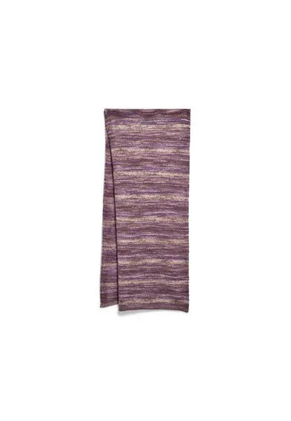 ARMEDANGELS ARMEDANGELS YUKINAA STAMPATO Unisex Schal aus Mohair-Woll Mix, Orchid-walnut creme, – Produktbild 4 von 4