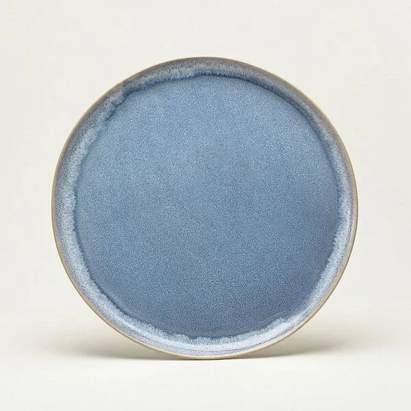 onomao onomao Großer Teller (M) - Traditionell, Graublau, – Produktbild 1 von 4