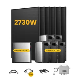 EcoFlow EcoFlow Stream Ultra X, Solaranlage mit Speicher, mit 6 x 455W Bifazialen Solarmodulen, by Powerness - Stream Ultra X + 5 x Stream AC Pro | 13440Wh / ohne Zubehör / Selbstabholung – Produktbild 1 von 1