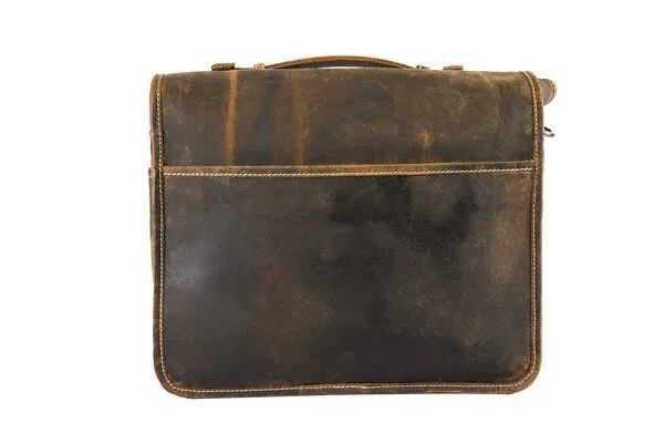 Alpenleder Alpenleder Messenger Bag TOURER, Old havanna, – Produktbild 4 von 4