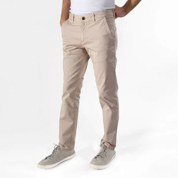 fairjeans fairjeans Chino in Farbe Sand aus Bio-Baumwolle, faire Hose, GOTS – Produktbild 2 von 4