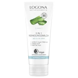 LOGONA Logona Reinigungsmilch 3 in 1 mit Aloe Vera & Rose – Produktbild 1 von 1