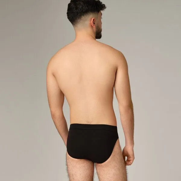 comazo|earth comazo|earth Fairtrade Basic Herren Mini-Slip | GOTS zertifziert, Schwarz, – Produktbild 3 von 4