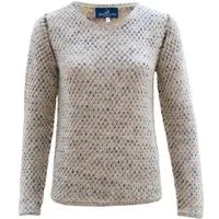 Alma & Lovis Alma & Lovis Wendepullover aus Baby-Aplaka | Handpaint Pullover, Natur, – Produktbild 1 von 1