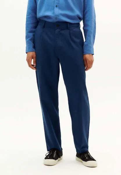 thinking mu thinking mu Stoffhose - Hemp Moero Pants - aus Hanfmix, Night blue (blau), – Produktbild 1 von 4