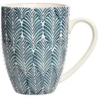 Tranquillo TRANQUILLO Tasse Mix'n'Match aus Steinzeug, 400 ml, Blau, – Produktbild 1 von 1